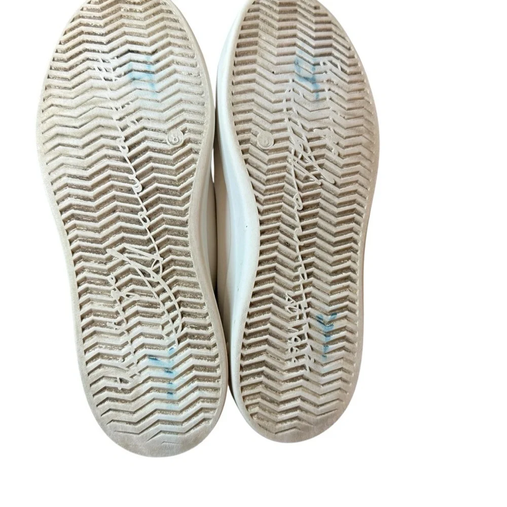 Vintage Havana | Laila White Snake Multi Leather Sneakers | Sz 8